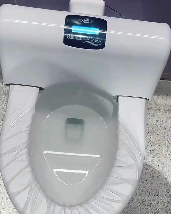 A self-cleaning toilet design, part of the amazing gadgets, sparking a wakeup call regarding its origin. A self-cleaning toilet design, part of the amazing gadgets, sparking a wakeup call regarding its origin.