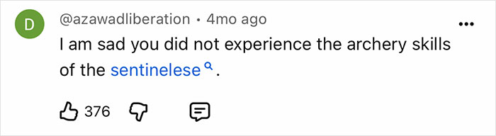 A YouTuber travels to one of the most dangerous islands in the world and somehow returns alive. Comment about Sentineleses archery.