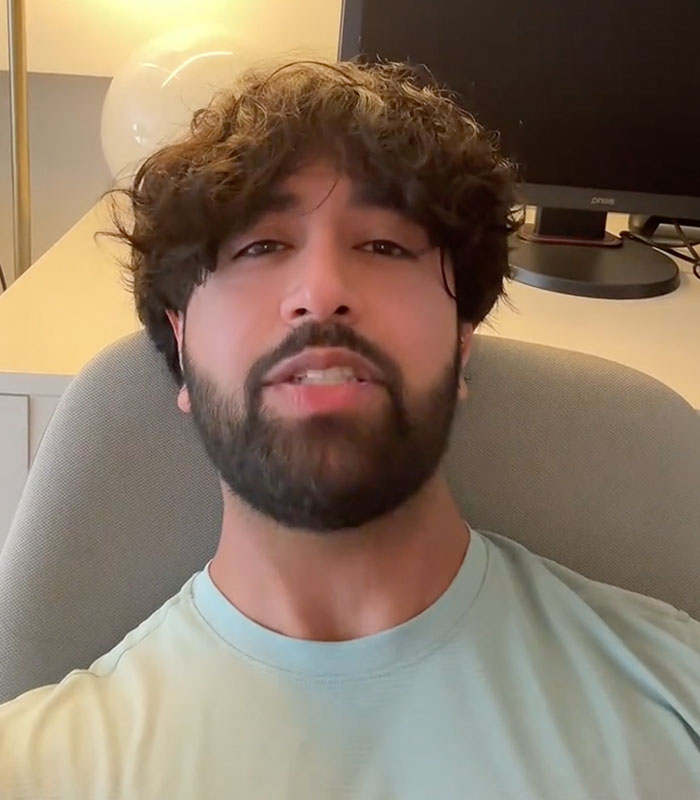 A close-up of a content creator discussing a viral influencer dystopia event. A close-up of a content creator discussing a viral influencer dystopia event.