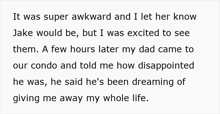 Dad Does The Bare Minimum For 25 Years, Mad When Daughter Won’t Give Him The Biggest Wedding Honor Dad Does The Bare Minimum For 25 Years, Mad When Daughter Won’t Give Him The Biggest Wedding Honor