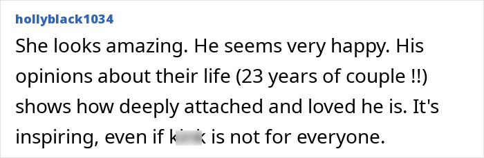 Social media comment discussing a couple sharing their lifestyle and public humiliation experience. Social media comment discussing a couple sharing their lifestyle and public humiliation experience.