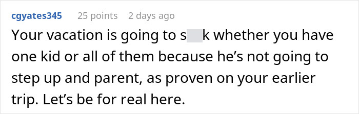Wife Says No To Husband’s Plan To Bring His Former Stepkids On Their Florida Vacation, He Gets Mad Wife Says No To Husband’s Plan To Bring His Former Stepkids On Their Florida Vacation, He Gets Mad