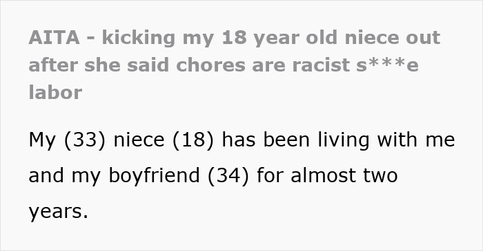 Aunt Puts A Chore Chart On The Fridge For Her 18-Year-Old Niece, And The Reaction Is Wildly Over The Top Aunt Puts A Chore Chart On The Fridge For Her 18-Year-Old Niece, And The Reaction Is Wildly Over The Top