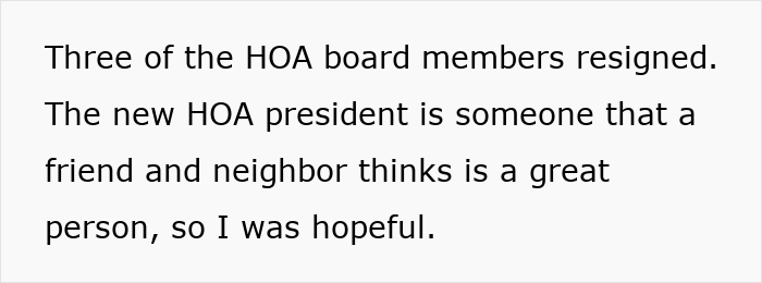 HOA Tells Residents To Move If They're Unhappy With Them HOA Tells Residents To Move If They're Unhappy With Them