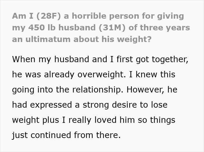 Wife Gives Obese Husband An Ultimatum, He Says She Wants Him To Look Like Channing Tatum Wife Gives Obese Husband An Ultimatum, He Says She Wants Him To Look Like Channing Tatum