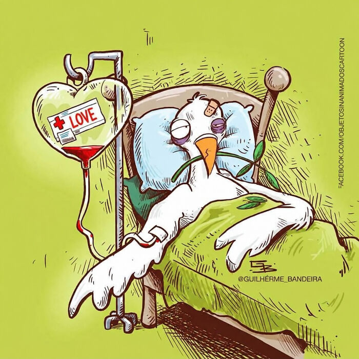 Brazilian Cartoonist Creates Thought-Provoking Comics That Blend Humor, Emotion, And Life Lessons (26 Pics)