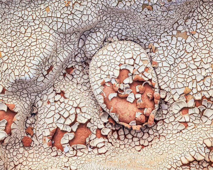 Dry cracked earth abstract pattern for Natural Landscape Photography Awards 2026