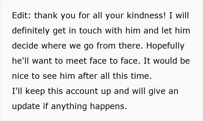 An update about contacting an ex-husband to return a cherished family heirloom. An update about contacting an ex-husband to return a cherished family heirloom.