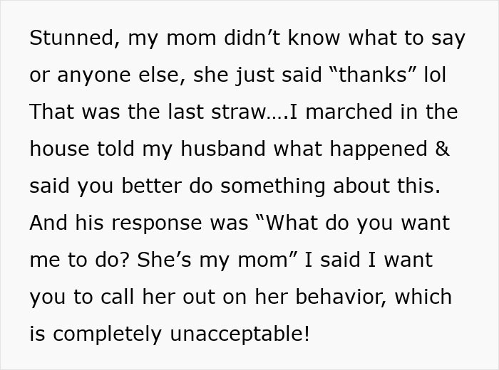 Woman Gets In A Fight With Husband Over Her Male OB-GYN, His Mom Starts Acting Weird Right After Woman Gets In A Fight With Husband Over Her Male OB-GYN, His Mom Starts Acting Weird Right After