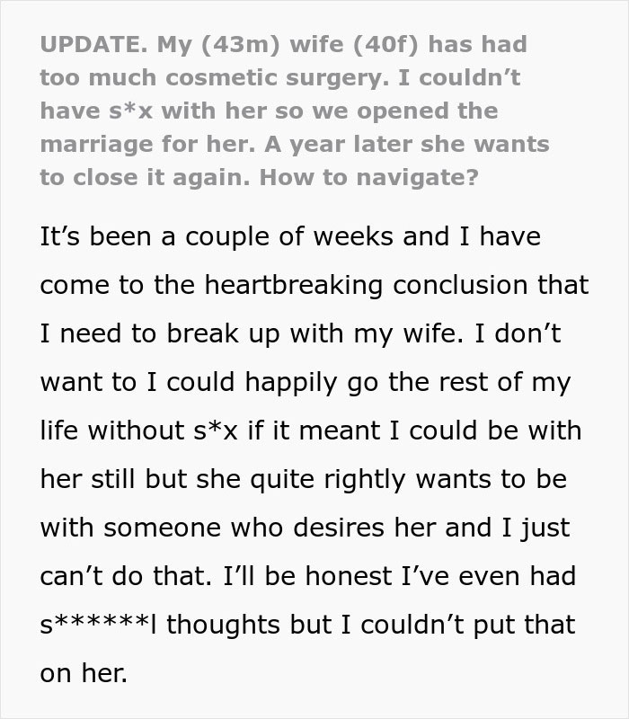 Brother’s Cruel Jokes About His Sister’s Surgeries Leave Her Devastated And Her Husband Unable To Leave Brother’s Cruel Jokes About His Sister’s Surgeries Leave Her Devastated And Her Husband Unable To Leave