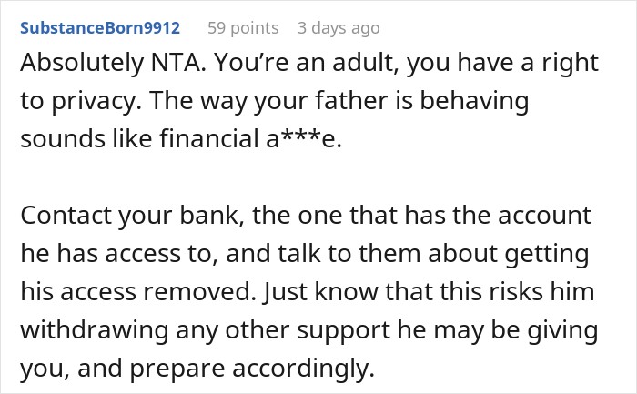 Dad Freaks Out After Daughter Gets Her Own Bank Account, Tries To Cut It Up