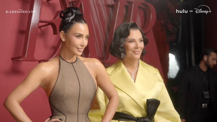 Kim Kardashian and Kris Jenner posing at a red carpet event, representing celebrity companies consumers avoid supporting