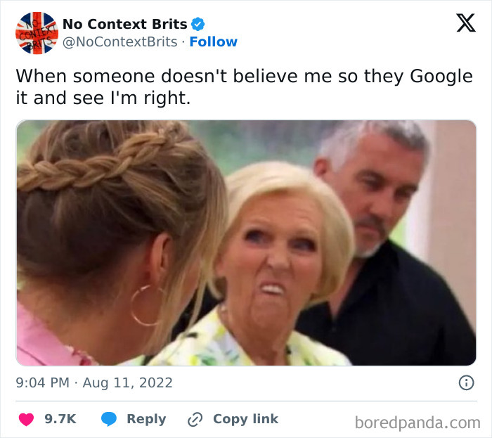Humorous meme with sassy facial expression from random memes