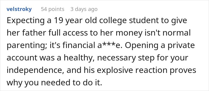 Dad Freaks Out After Daughter Gets Her Own Bank Account, Tries To Cut It Up