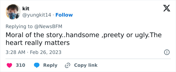 Tweet about the moral of the story highlighting the heart matters after divorcing ex Tweet about the moral of the story highlighting the heart matters after divorcing ex