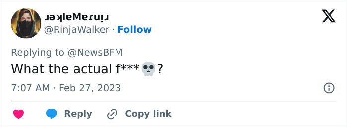 Tweet expressing shock about divorcing ex and family plan story Tweet expressing shock about divorcing ex and family plan story