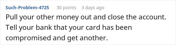 Dad Freaks Out After Daughter Gets Her Own Bank Account, Tries To Cut It Up