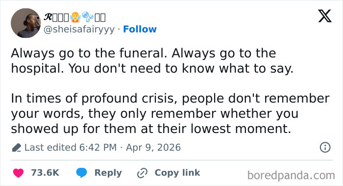 Show Up For Your People