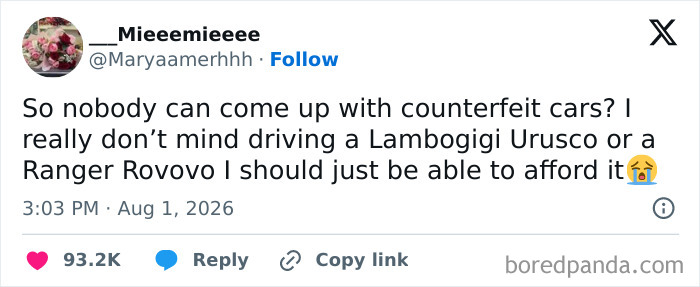 I'd Happily Drive A Rolls Choice Or Ferraji