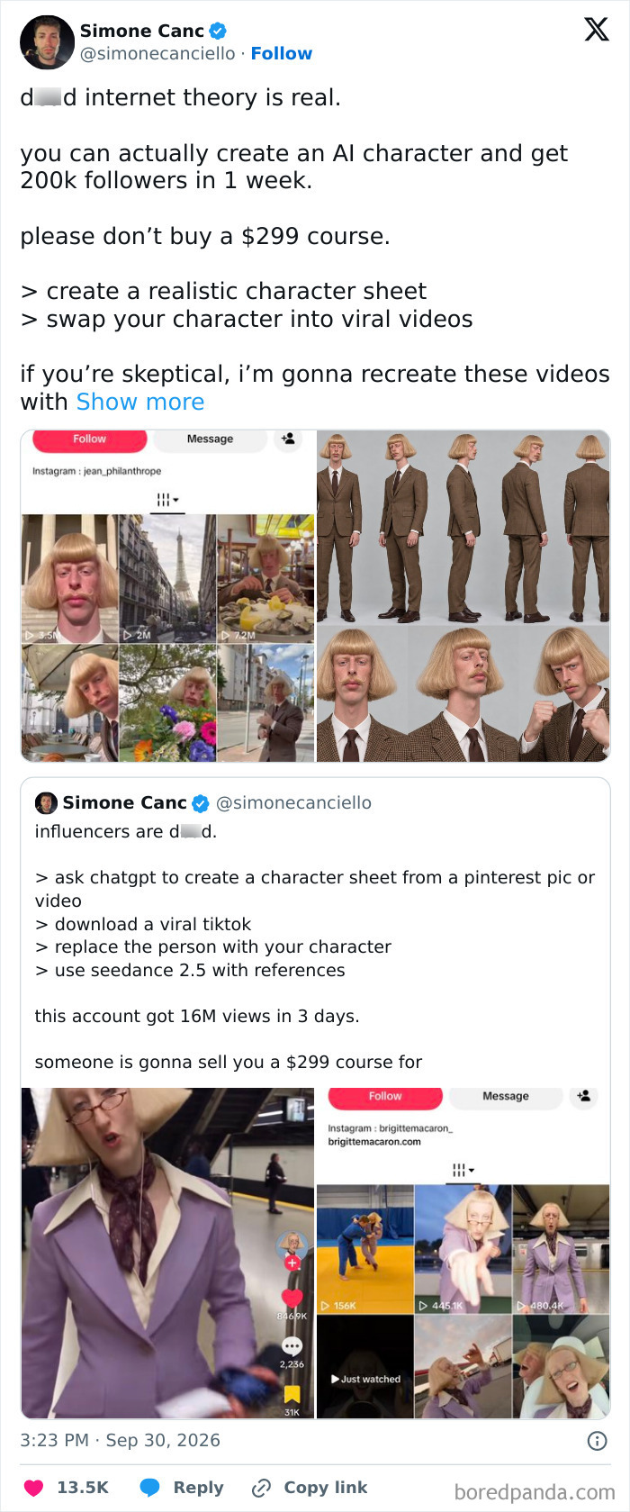Tweets showing how to create AI-generated people to get viral followers, raising concerns of deepfake tech Tweets showing how to create AI-generated people to get viral followers, raising concerns of deepfake tech