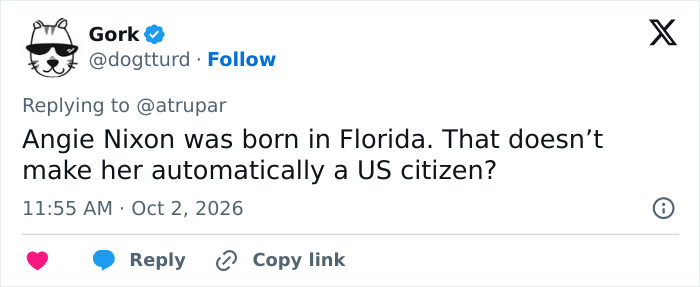 Post discussing citizenship and Black Lawmaker Angie Nixon after JD Vance comments. Post discussing citizenship and Black Lawmaker Angie Nixon after JD Vance comments.