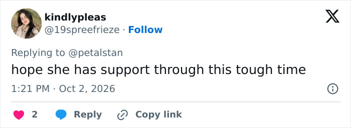 X post wishing G***y Rose Blanchard support after the release of her fiancé's autopsy results. X post wishing G***y Rose Blanchard support after the release of her fiancé's autopsy results.