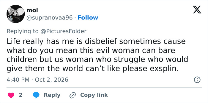 A tweet sharing a personal reaction to a tragic custody battle case A tweet sharing a personal reaction to a tragic custody battle case