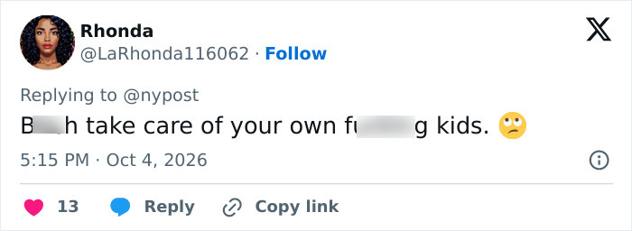 An online reaction criticizing Kim Kardashian for employing nannies for her kids An online reaction criticizing Kim Kardashian for employing nannies for her kids