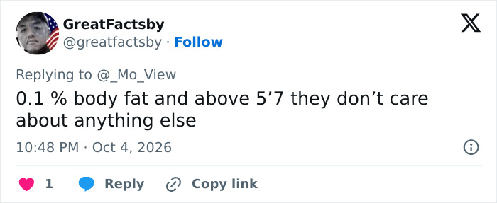 Tweet discussing body standards for models in relation to Gigi Hadid runway return. Tweet discussing body standards for models in relation to Gigi Hadid runway return.
