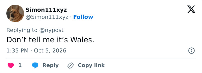 Social media post about Prince George and Prince Louis using different last names at school. Social media post about Prince George and Prince Louis using different last names at school.