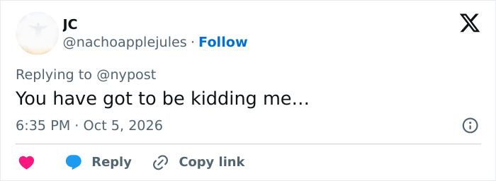 Tweet expressing disbelief amidst the nepotism debate Tweet expressing disbelief amidst the nepotism debate