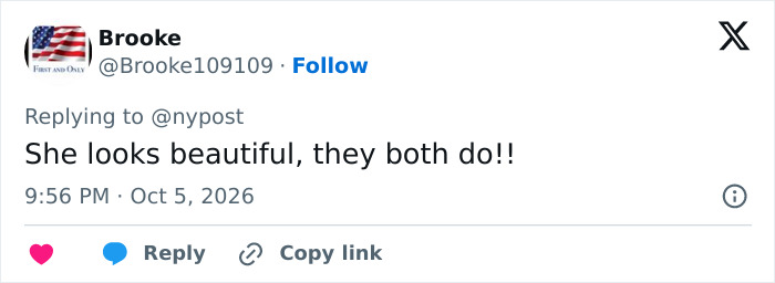 X post complimenting both mother and daughter, related to the ongoing Heidi Klum nepotism controversy. X post complimenting both mother and daughter, related to the ongoing Heidi Klum nepotism controversy.