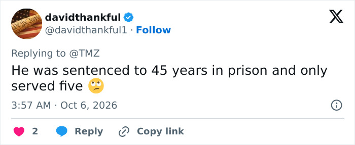 Social media comment about the televangelist prison sentence. Social media comment about the televangelist prison sentence.