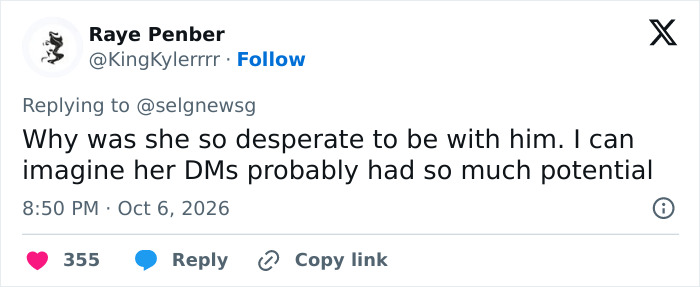 A fan tweet questioning the relationship between Selena Gomez and Benny Blanco A fan tweet questioning the relationship between Selena Gomez and Benny Blanco