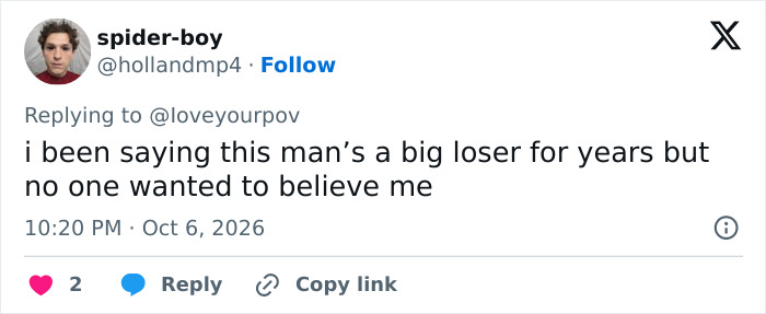 Social media post discussing allegations against Cole Sprouse