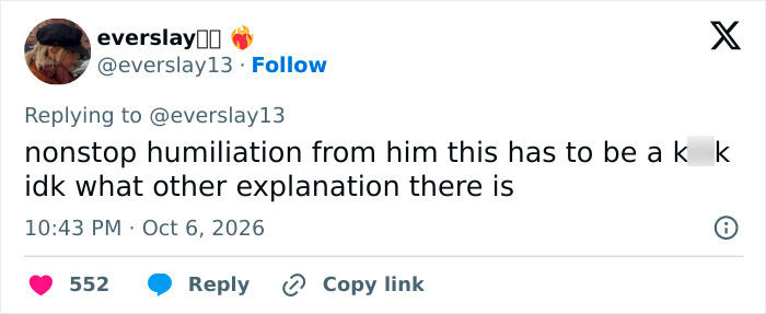 A social media post from a Selena Gomez fan criticizing Benny Blanco A social media post from a Selena Gomez fan criticizing Benny Blanco