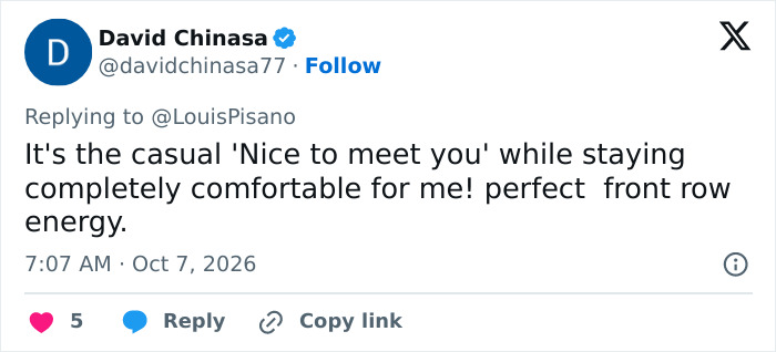 Tweet supporting Zendaya with a comment about her relaxed attitude at Paris Fashion Week Tweet supporting Zendaya with a comment about her relaxed attitude at Paris Fashion Week