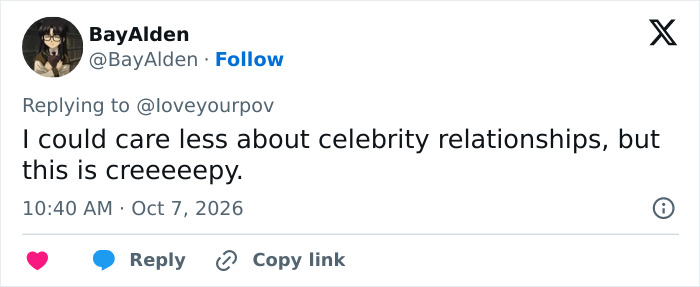 A tweet about the creepy allegations against Cole Sprouse
