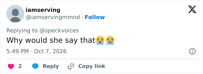X comment expressing disbelief regarding Zara Larsson workplace harassment controversy X comment expressing disbelief regarding Zara Larsson workplace harassment controversy