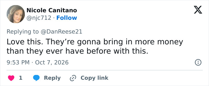 Social media user expressing support for a successful school event, related to an honest fundraiser strategy.