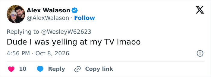 A Tweet reacting to the Most Unlikeable Person Of 2026 Stephen King Remake role