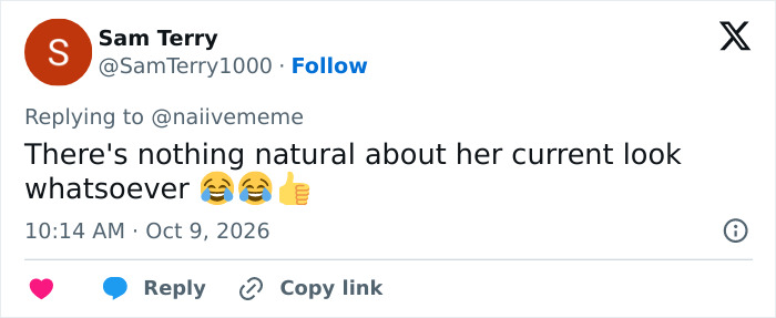 Social media comment criticizing Cameron Diaz and her looks as discussions on aging resurface