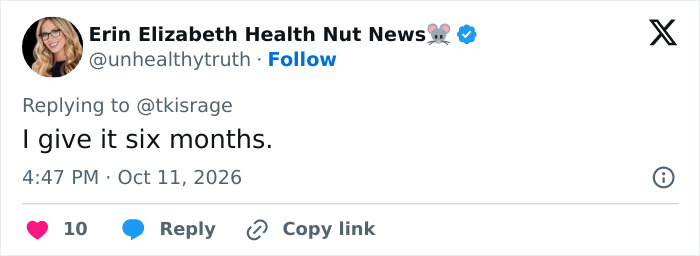 A tweet expressing doubt over the marriage after the controversial wedding vows caused outrage.