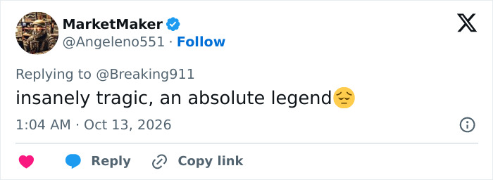 A post on social media calling the actor a legend amidst discussions of RJ Mitte final interview. A post on social media calling the actor a legend amidst discussions of RJ Mitte final interview.