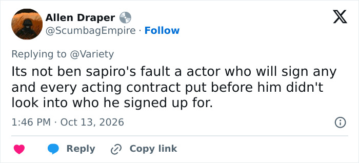 Tweet questioning how to sign contracts with unknown people in entertainment Tweet questioning how to sign contracts with unknown people in entertainment