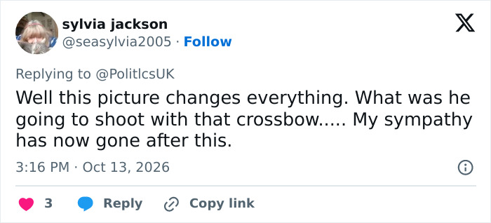 Social media response losing sympathy for the man mauled by tiger after learning about the crossbow Social media response losing sympathy for the man mauled by tiger after learning about the crossbow
