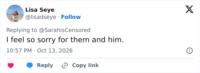 Tweet expressing sympathy for family and man who entered tiger enclosure Tweet expressing sympathy for family and man who entered tiger enclosure