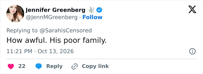 Tweet showing sorrow for family of man who entered tiger enclosure Tweet showing sorrow for family of man who entered tiger enclosure