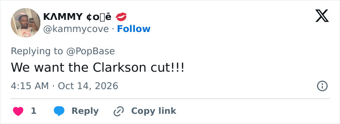 Twitter user demanding full Clarkson cut of leaked security footage