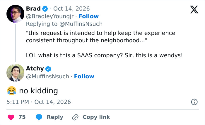Social media thread discussing strict neighborhood guidelines and HOA Halloween candy regulations. Social media thread discussing strict neighborhood guidelines and HOA Halloween candy regulations.